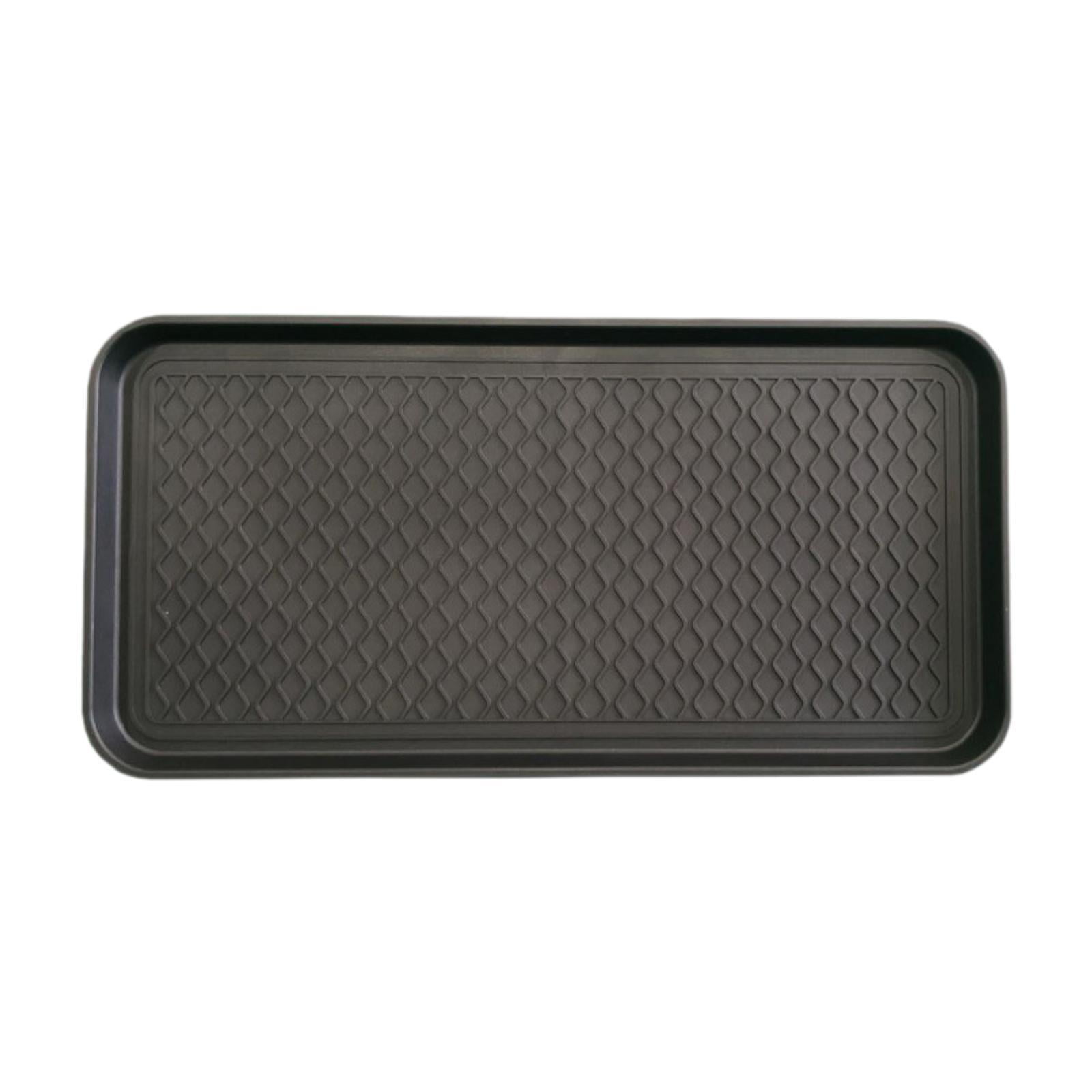 Bothyi - Bandeja Para Maletero Con Borde Elevado, Alfombrilla Multifuncional Para Maletero Para Terrazas Y Exteriores, Color Negro