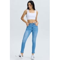 Fashionspark - Jeans Mujer Skinny Kim Azul Claro