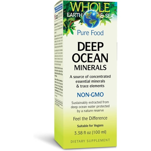 Minerales Marinos Natural Factors Deep Ocean 100ml Vegano