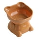 thumbnail image 5 of Cuenco Elevado Para Gatos, Cuenco Para Beber, Comedero Para Mascotas, Cuenco Elevado Para Comida Para Gatos, Color Marrón, 5 of 5