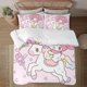 thumbnail image 1 of My Melody Soft 3D Printed Duvet Cover Bedding Set with Comforter Cover 3 Piece Set, 1 of 5