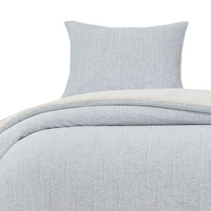 Hebra - Quilt Reversible Sherpa 1.5 Plaza Gris