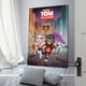 thumbnail image 3 of Talking Tom y sus amigos Cuadro decorativo colgante - Arte de pared - Póster enmarcado - Decoración de pared - Regalos para familia, amigos y aficionados 20*30 cm, 3 of 6