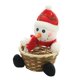 thumbnail image 4 of Linda Cesta De Almacenamiento De Dulces, Soporte Para Regalos De Fiesta De Navidad, Muñeco De Nieve S, 4 of 5