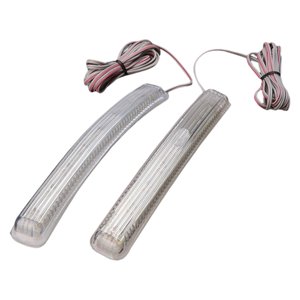 Ioensy - Luz De Señal De Giro Led Universal Accesorios De Espejo Lateral De Coche 12V 9Led 2 Piezas Azul