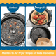 thumbnail image 3 of 100 Forros Desechables Hornear Antiadherentes Air Fryer, 3 of 3