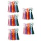 thumbnail image 3 of 150 Piezas De Mini Borlas Artesanales Suaves Hechas A Mano Sedosas Multicolores Con Bucles, 3 of 5