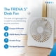thumbnail image 2 of Ventilador de Escritorio Treva 5" USB y a Pilas 2 Velocidades Blanco, 2 of 7