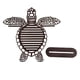 thumbnail image 2 of Organizador De Joyas De Tortuga, Expositor De Pendientes, Estante Para Pulseras Colgantes, Color Marrón, 2 of 3