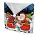 thumbnail image 1 of Pack 6 fundas de respaldo de sillas navidad con pompón 25n5, 1 of 3