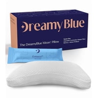Almohada Dreamyblue Moon Ajustable Loft De Espuma Viscoelástica Triturada