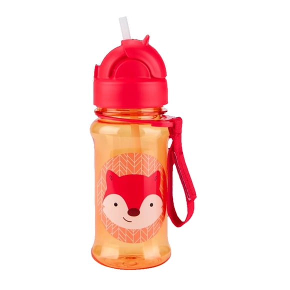 Botella con Bombilla Zoo Tritan Renew - Fox Skip Hop