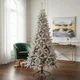 thumbnail image 2 of Arbol Nevado De Navidad Tradicional 150 Cm 300 Ramas Gsol Blanco, 2 of 3