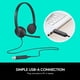 thumbnail image 4 of Auriculares Logitech USB H340 Stereo para Windows y Mac - Negro, 4 of 7