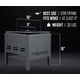 thumbnail image 3 of Banjo individual profesional Wok Burner Concord con soporte de 270.000 BTU, 3 of 9