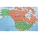 thumbnail image 2 of Swiftmaps World Premier Wall Map Poster Mural 24h x 36w Pape, 2 of 3