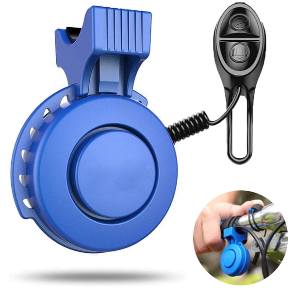 bocina para bicicleta eléctrica de 120 dB, 4 modos de sonido, batería recargable, resistente al agua, para niños y adultos, ideal para ciclismo de montaña.
