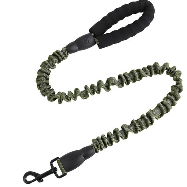 Correa extensible reflectante para perros, correa elástica de entrenamiento para perros