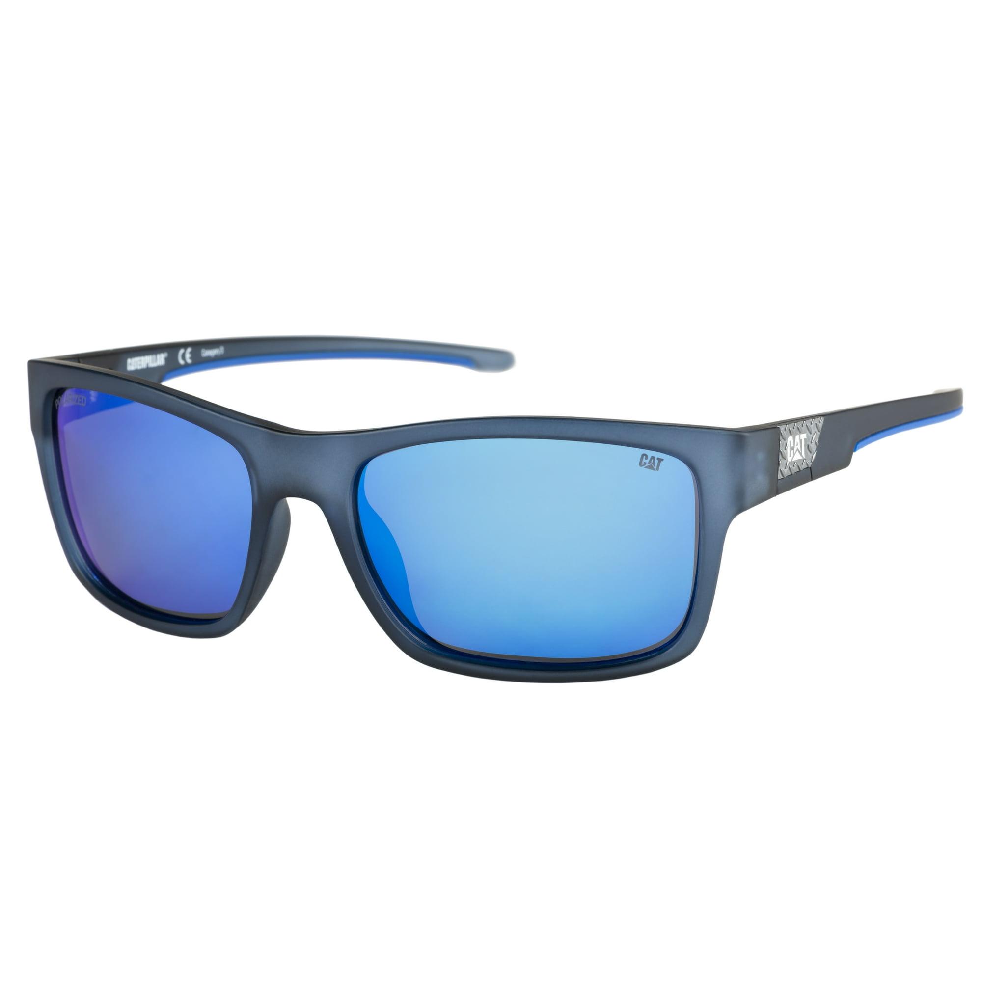 Lentes De Sol Polarizados Cat Cts-coder-106p Azul