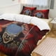 thumbnail image 2 of Juego de ropa de cama Pennywise, funda nórdica, cómoda y ligera, juego de ropa de cama con diseño de dibujos animados, 3 piezas., 2 of 3