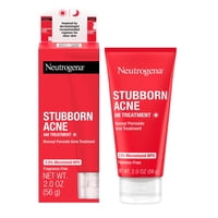 Tratamiento Facial Neutrogena Stubborn Acne Am 75 Ml Con Peróxido De Benzoilo Al 2,5%