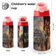 thumbnail image 2 of El Rey de ReyesBotella de Agua con Tapa Pop Top de Un Toque, Acero Inoxidable, a Prueba de Fugas, para Deportes, Botella Infantil rosa 12 oz, 2 of 6