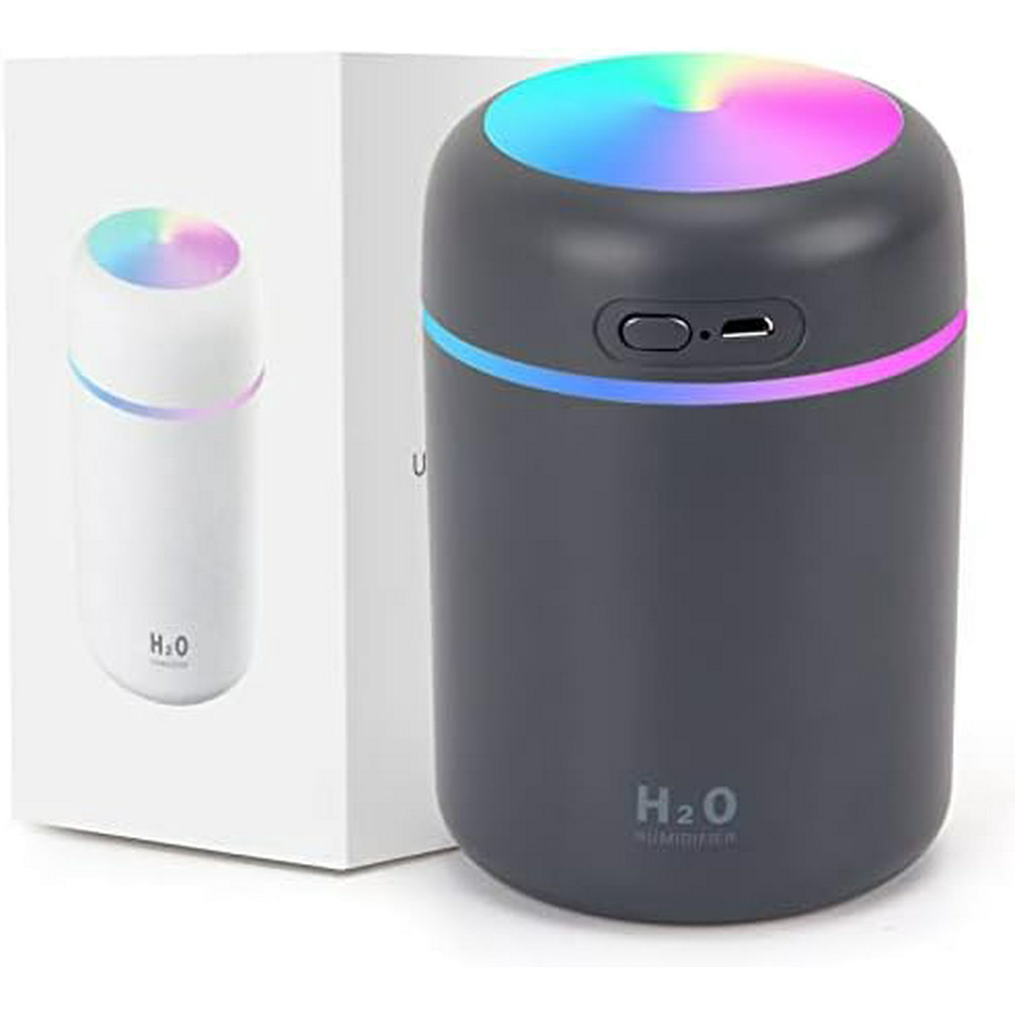Oem - Humidificador Mini Domestico Usb 300ml Gris