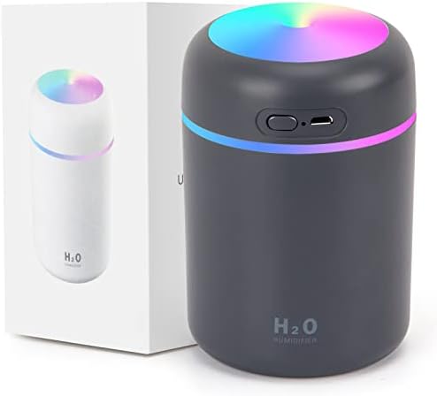 Oem - Humidificador Mini Domestico Usb 300Ml Gris
