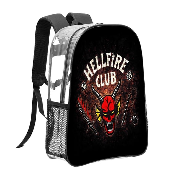 Mochila Desmarcar The Hellfire Club Transparente 31x43 cm