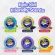 thumbnail image 3 of Bombas de baño EvolutionUSA Purple Epic Superhero para niños con juguete, 3 of 9