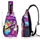 thumbnail image 2 of Osos Cariñosos Riñonera Bandolera con Estampado Integral para Hombres y Mujeres, Bolso Cruzado Gráfico de Tendencia, Mochila de Hombro Streetwear para Ciclismo y Deportes, Riñonera Versátil Casual, 2 of 6