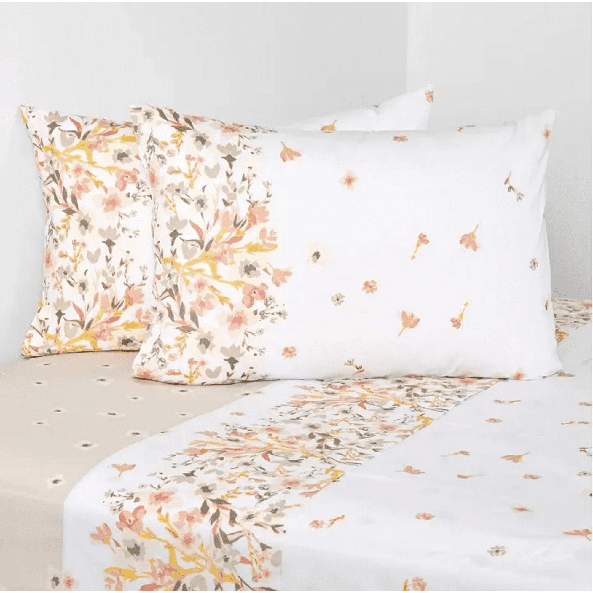 Genérico - Sabanas Cannon King 144 Hilos Diseño Maya