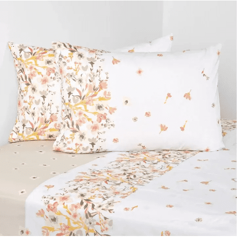 Genérico - Sabanas Cannon King 144 Hilos Diseño Maya