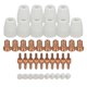 thumbnail image 1 of Kit de Consumibles (40 uds.) para Cortadora de Plasma RIVERWELD PT-31, 1 of 5