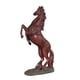 thumbnail image 3 of Estatua De Resina De Caballo De Pie, Escultura Artística De Caballo, Color Rojo, 3 of 3