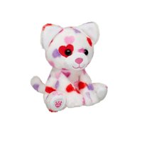 Mini Peluche Build A Bear Gata Corazones Be Mine