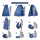 thumbnail image 4 of Carpa Automatica Vestidor Baño Portatil Camping Outdoor, 4 of 5