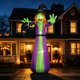 thumbnail image 1 of Bruja inflable Yooson 3,7 m con LEDs y gato negro, 1 of 6