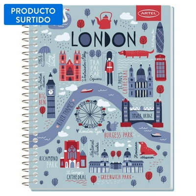Cuarderno Especial 150 Hojas Urban, Producto Surtido 1 Un  Artel