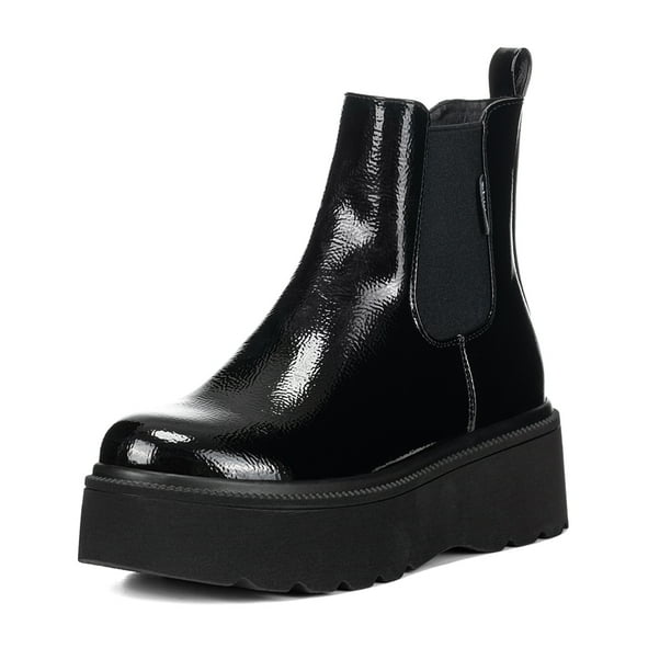 Botin Negro Casual Mujer Weide ZS38