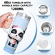 thumbnail image 5 of Vaso Térmico BabyBus Acero Inoxidable Con Asa 1180ml, 5 of 6