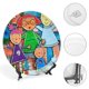 thumbnail image 4 of Pinky Dinky Doo Plato decorativo de porcelana fina (bone china), plato decorativo de cerámica para hogar, oficina, soporte de pared, platos decorativos para dormitorio - 6 pulgadas (15 cm), 4 of 6