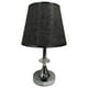 thumbnail image 1 of Lampara Mesa Metal Negro 11X5x23 CM, 1 of 3