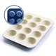 thumbnail image 1 of Molde para muffins GreenLife de 12 cavidades, cerámico antiadherente, color azul marino, 1 of 5