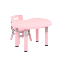 Mesa Con Silla Itsukids Regulable En Altura Rosa