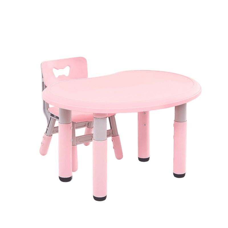 Mesa Con Silla Itsukids Regulable En Altura Rosa