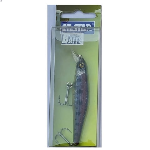 Silstar - Señuelo Azul Purpura Fibra 8 Cms 8 Grs Suspending -