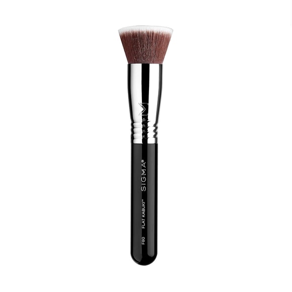 Brocha de maquillaje Sigma Beauty F80 Flat Kabuki Foundation, 1 unidad