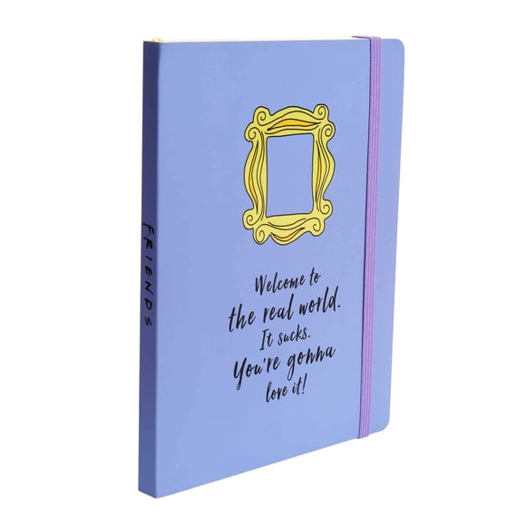 Cuaderno Insight Editions Friends con marco amarillo – Tapa blanda