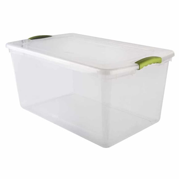 Caja Organizadora Wenbox 61L Plástico Transparente, 1 Un